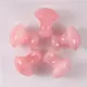 Natural rose quartz mushroom-shaped massage